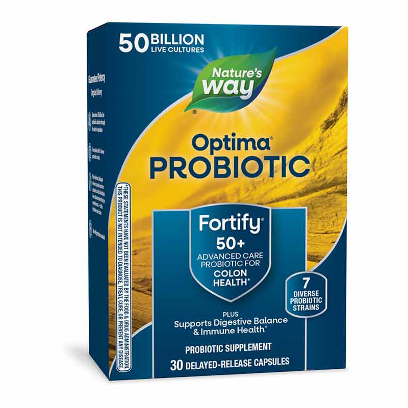 Fortify Optima Adult 50+ Probiotic, by Natures Way