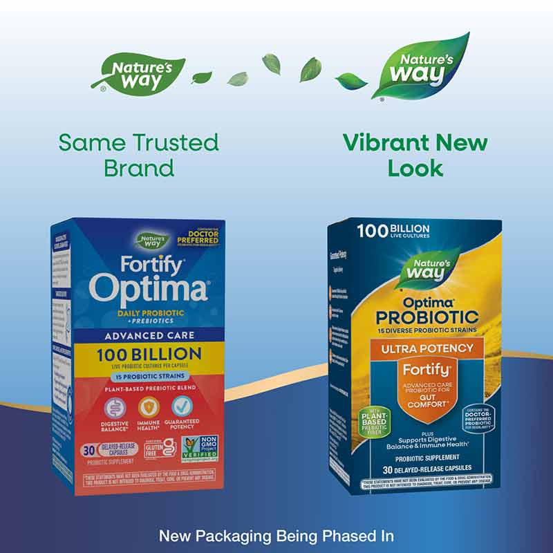 Fortify Optima Max Potency 100 Billion, by Natures Way, image #3