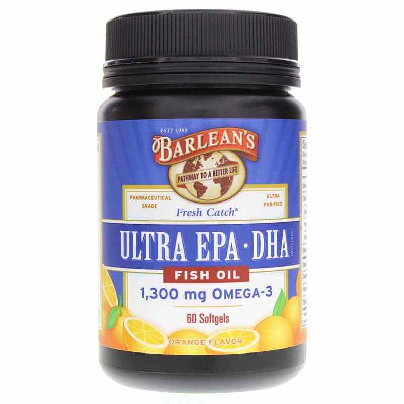 Fresh Catch Fish Oil Ultra EPA-DHA, by Barleans Organic Oils