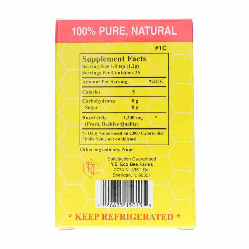 Fresh Royal Jelly, 1 Oz, by YS Organic Bee Farms, image #3