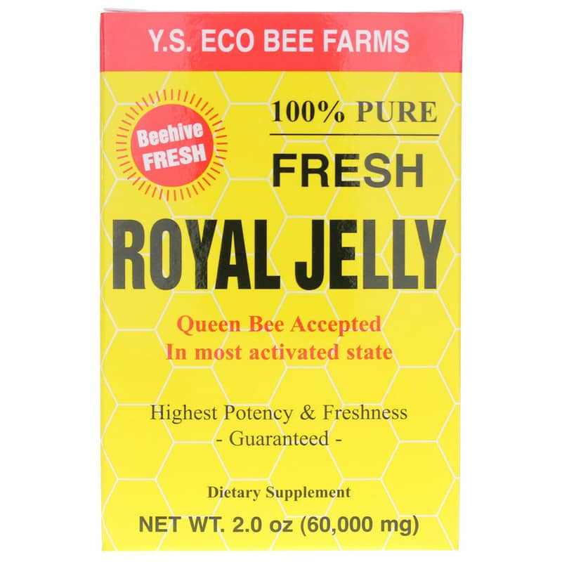 Fresh Royal Jelly, 2 Oz, by YS Organic Bee Farms