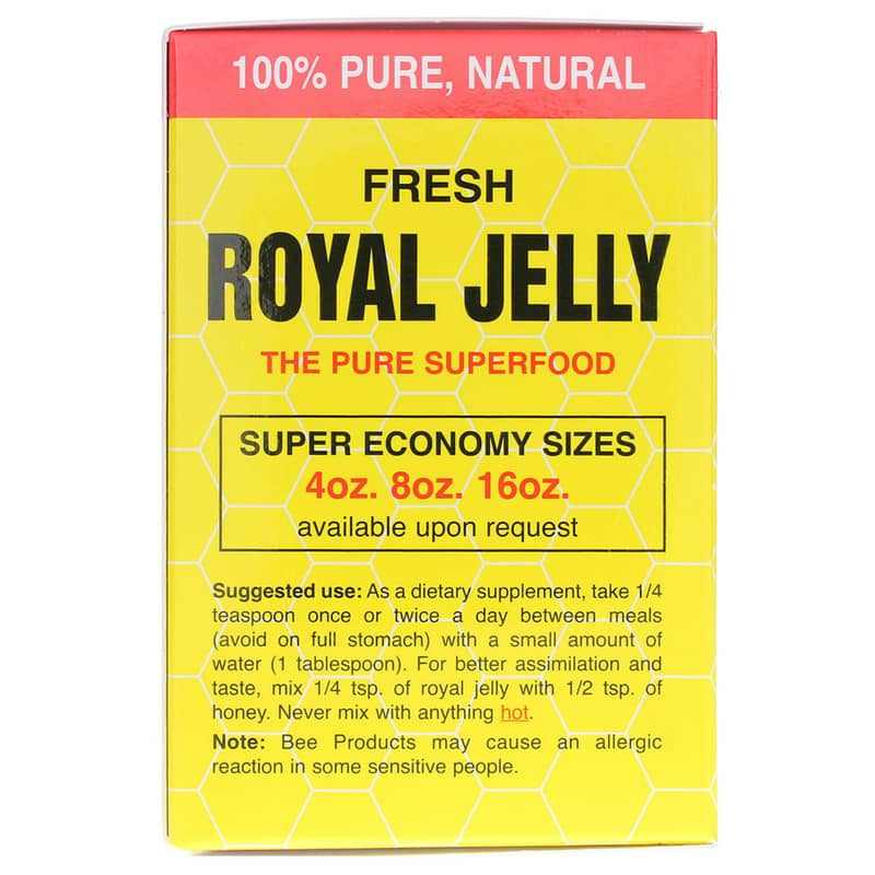 Fresh Royal Jelly, 2 Oz, by YS Organic Bee Farms, image #4