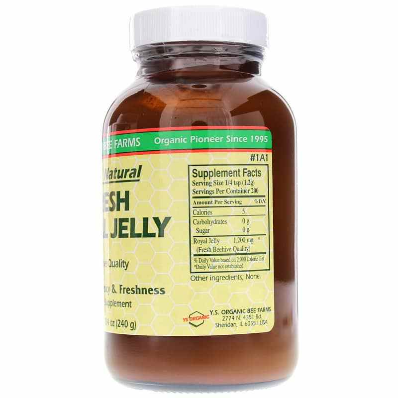 Fresh Royal Jelly, 8.4 Oz, by YS Organic Bee Farms, image #2