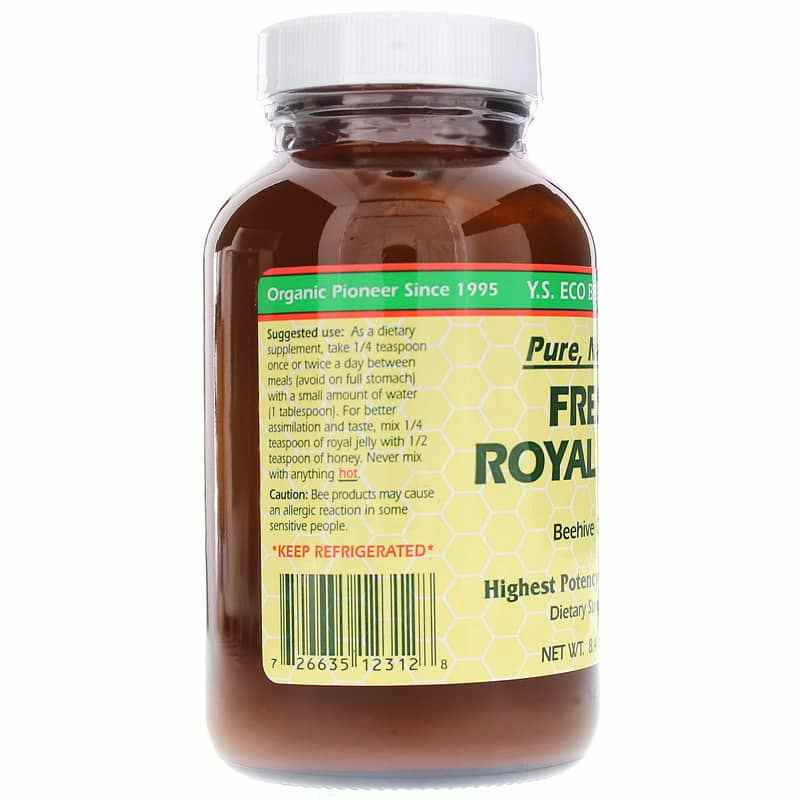 Fresh Royal Jelly, 8.4 Oz, by YS Organic Bee Farms, image #3