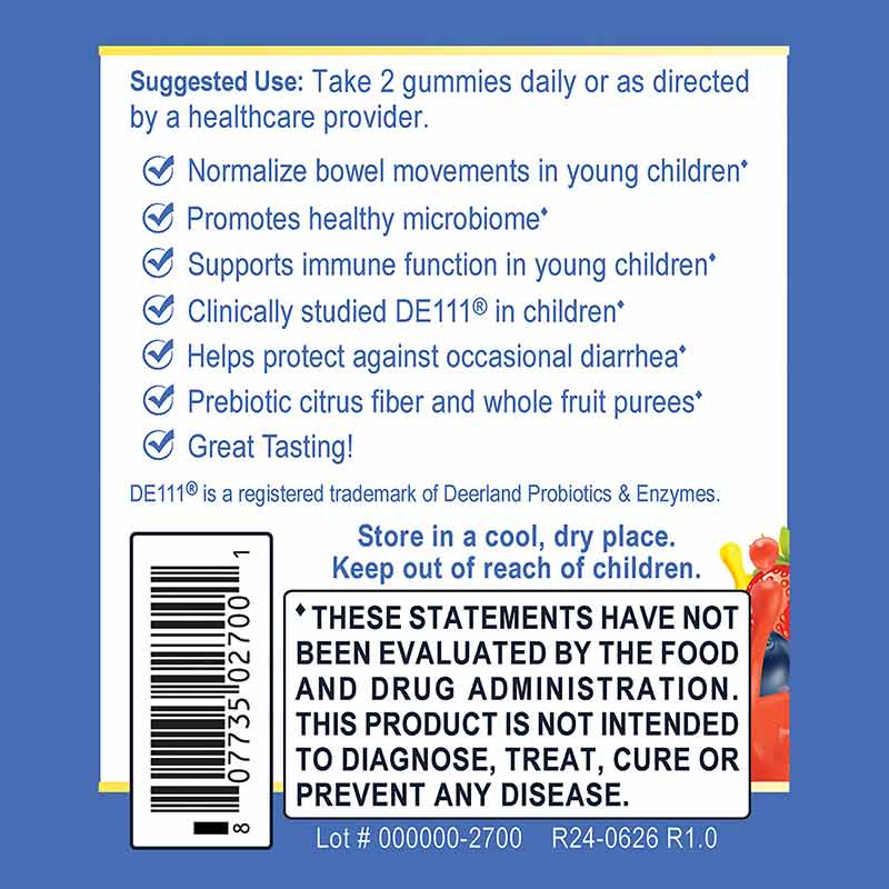 FruitBuddies Probiotic, 60 Gummies, by Premier Research Labs, image #2