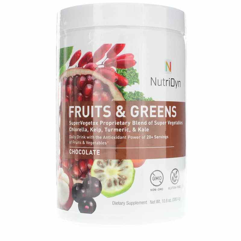 Fruits & Greens Daily Drink, Chocolate, by NutriDyn