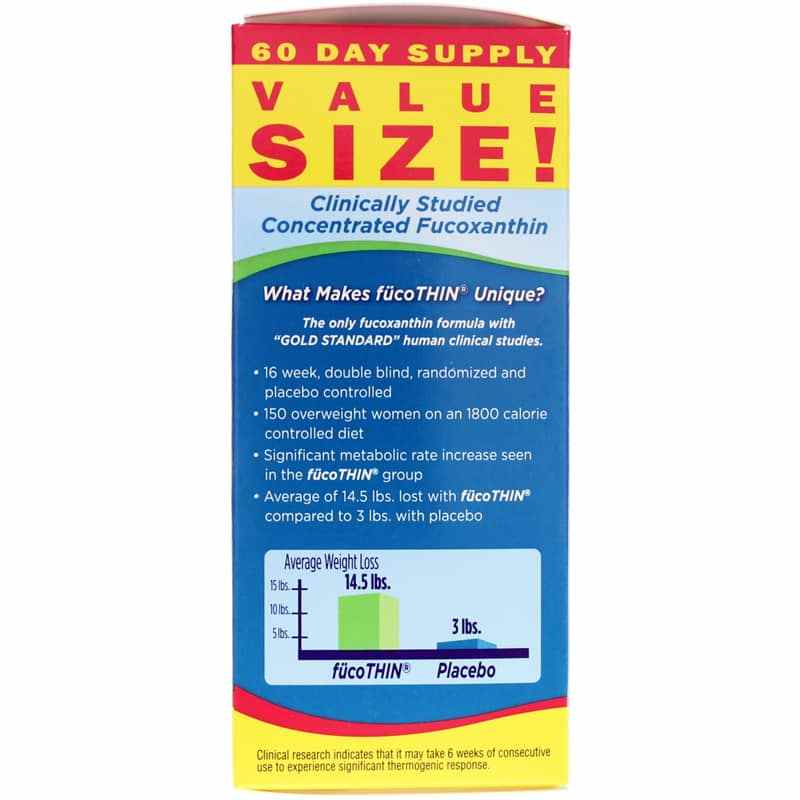 FucoThin Natural Fat Burner, 180 Softgels, by Garden of Life, image #4