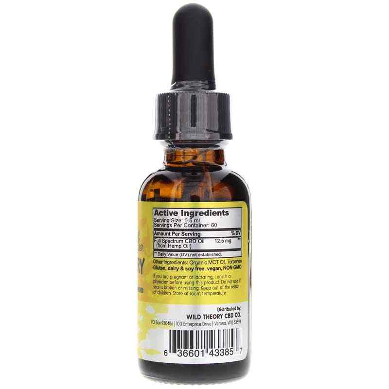 Full Spectrum CBD Oil Regular, by Wild Theory CBD, image #2