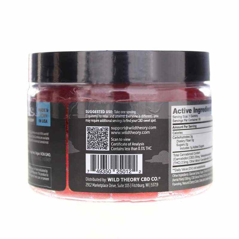Full Spectrum CBD Strata Gummies, Wild Theory CBD – Natural