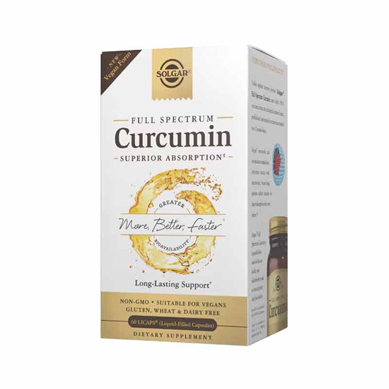 Full Spectrum Curcumin, 60 Licaps, by Solgar