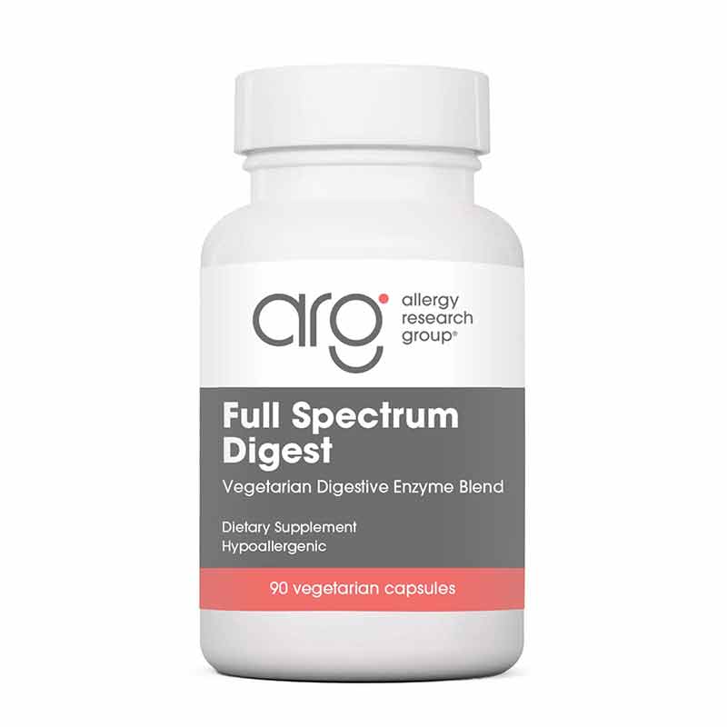 Full Spectrum Digest with Glutalytic, 90 Veg Capsules, by Allergy Research Group