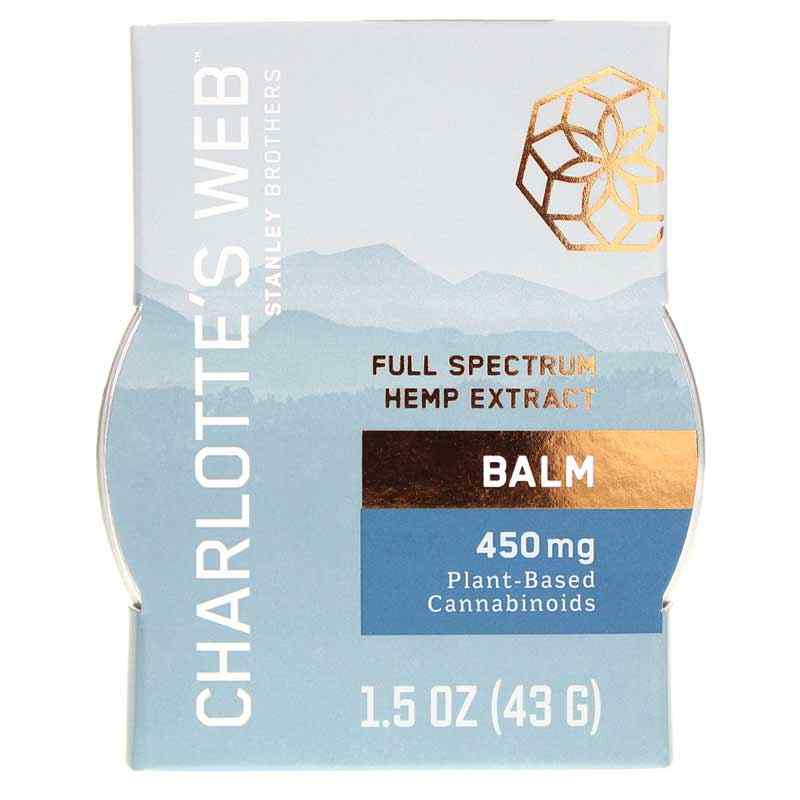 Full Spectrum Hemp Extract Balm 450 Mg, by Charlottes Web
