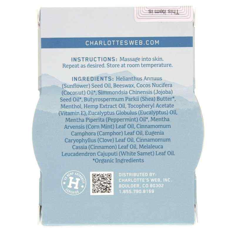 Full Spectrum Hemp Extract Balm 450 Mg, by Charlottes Web, image #2