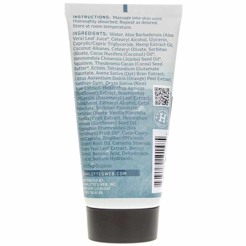 Full Spectrum Hemp Extract Cream, 2.5 Oz, by Charlottes Web, image #2