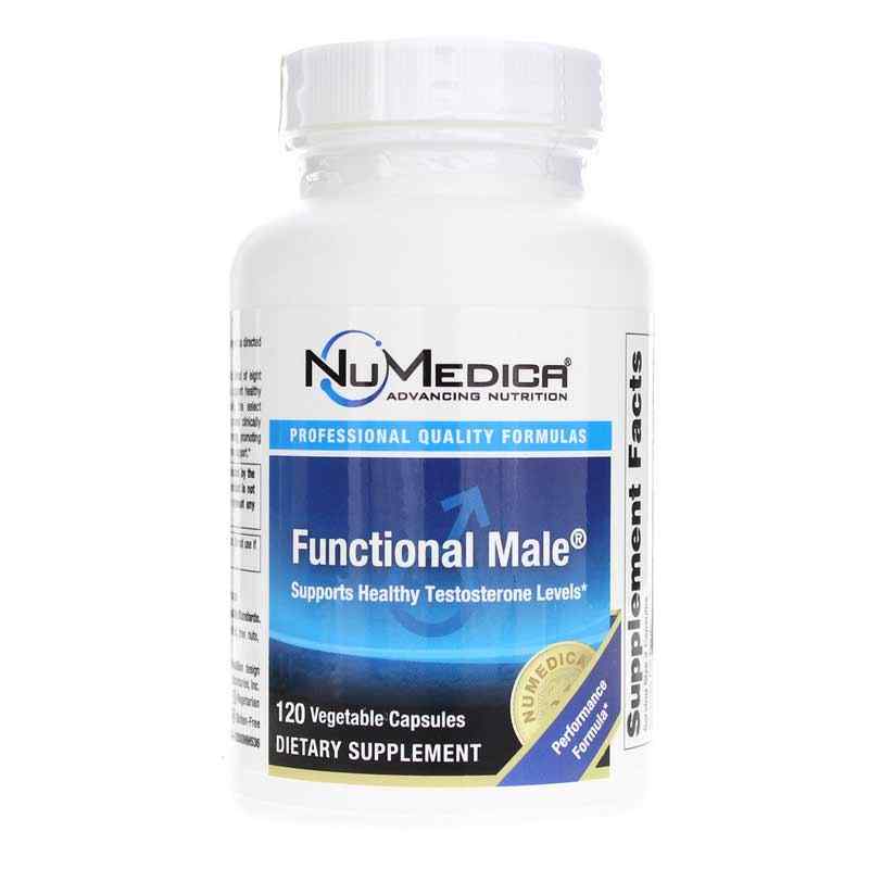 Functional Male, 120 Veg Capsules, by NuMedica