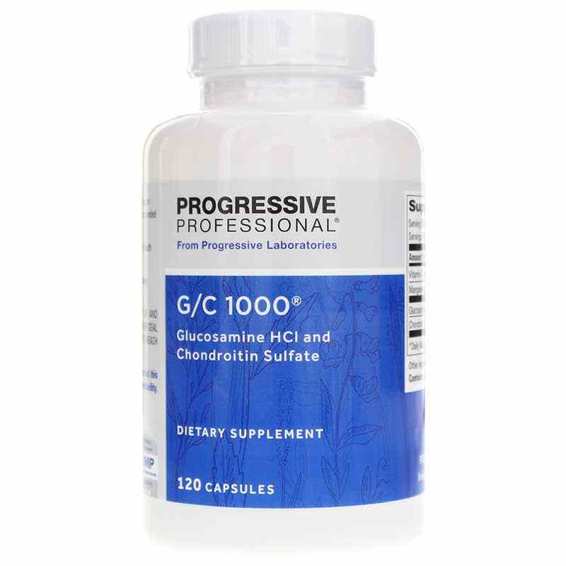G/C 1000 Glucosamine HCl & Chrondroitin Sulfate, by Progressive Labs