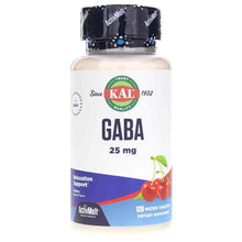 Gaba 25 Mg ActivMelt, Cherry, by Kal