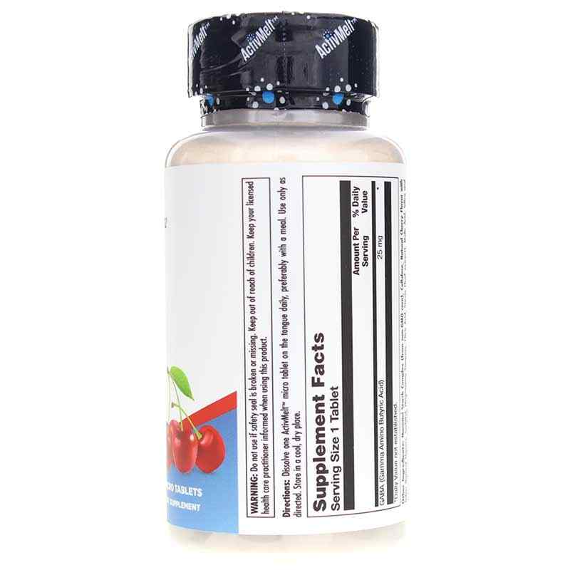 Gaba 25 Mg ActivMelt, Cherry, by Kal, image #2