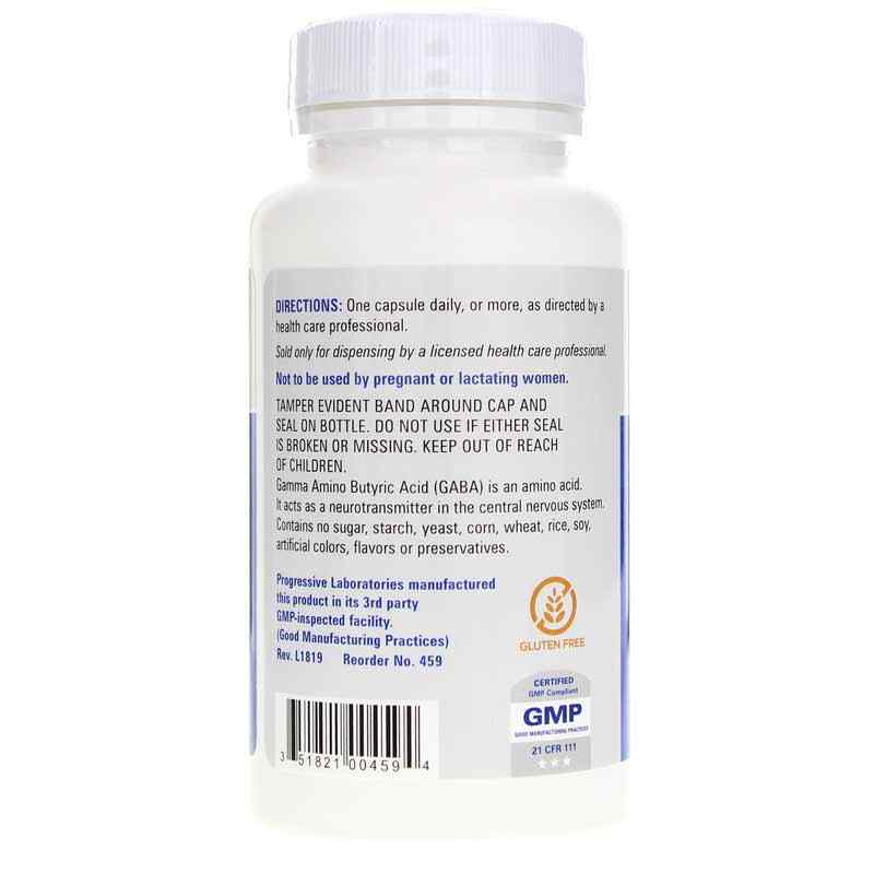 GABA 500 Mg, by Progressive Labs, image #3