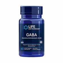 GABA, 60 Vegetarian Capsules, by Life Extension