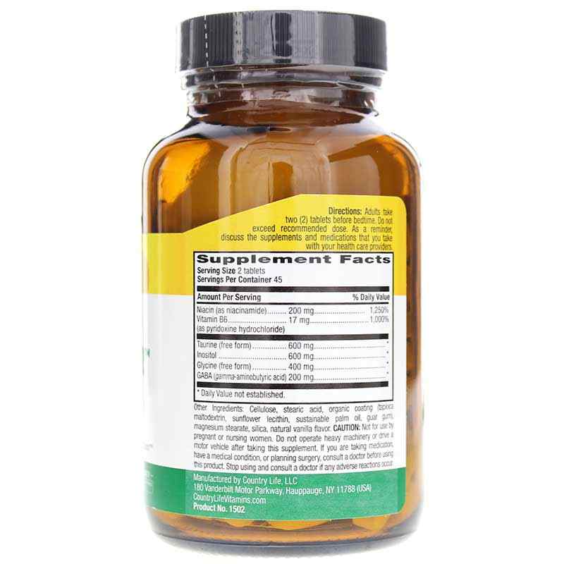 Gaba Relaxer, 90 Tablets, by Country Life, image #2