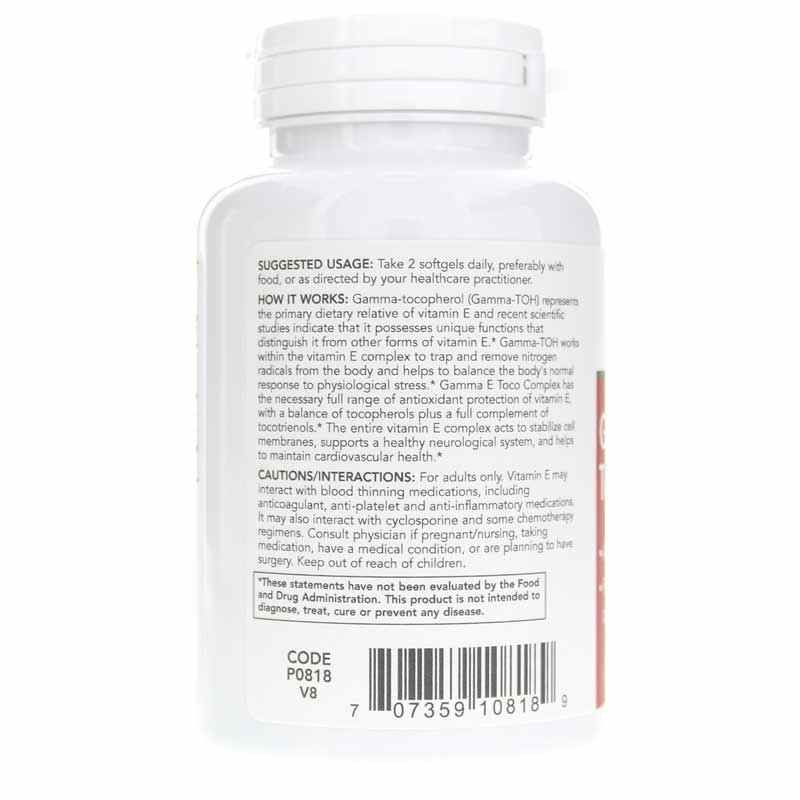 Gamma E Toco Complex, by Protocol For Life Balance, image #3