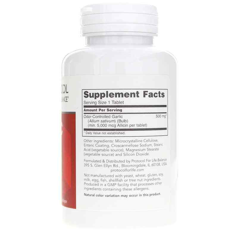 Garlic 5000, by Protocol For Life Balance, image #2