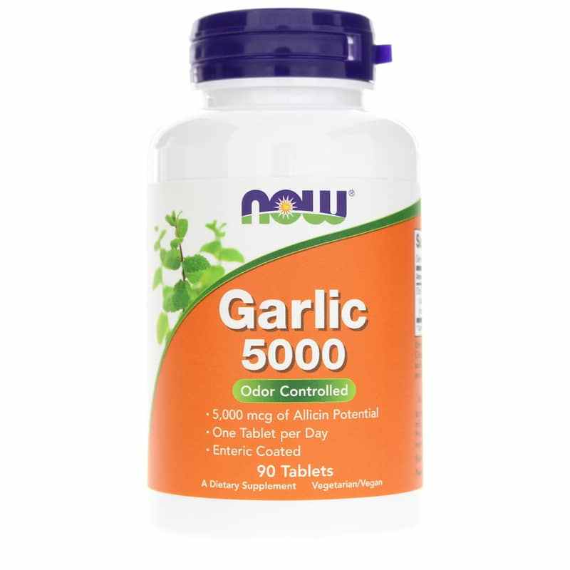Garlic 5000 Odor Controlled, by NOW Foods