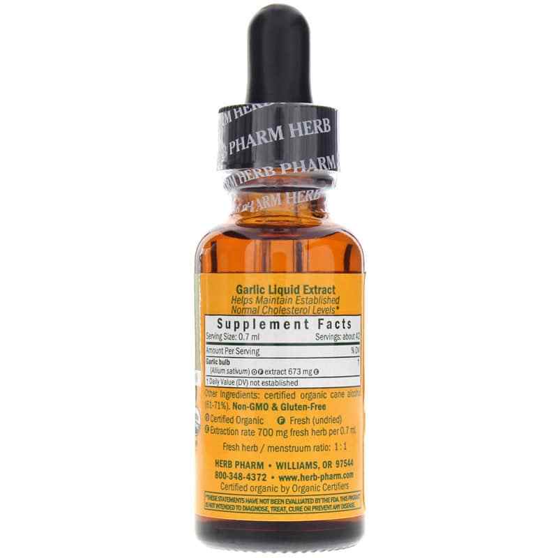 Garlic Extract, 1 Oz, by Herb Pharm, image #2