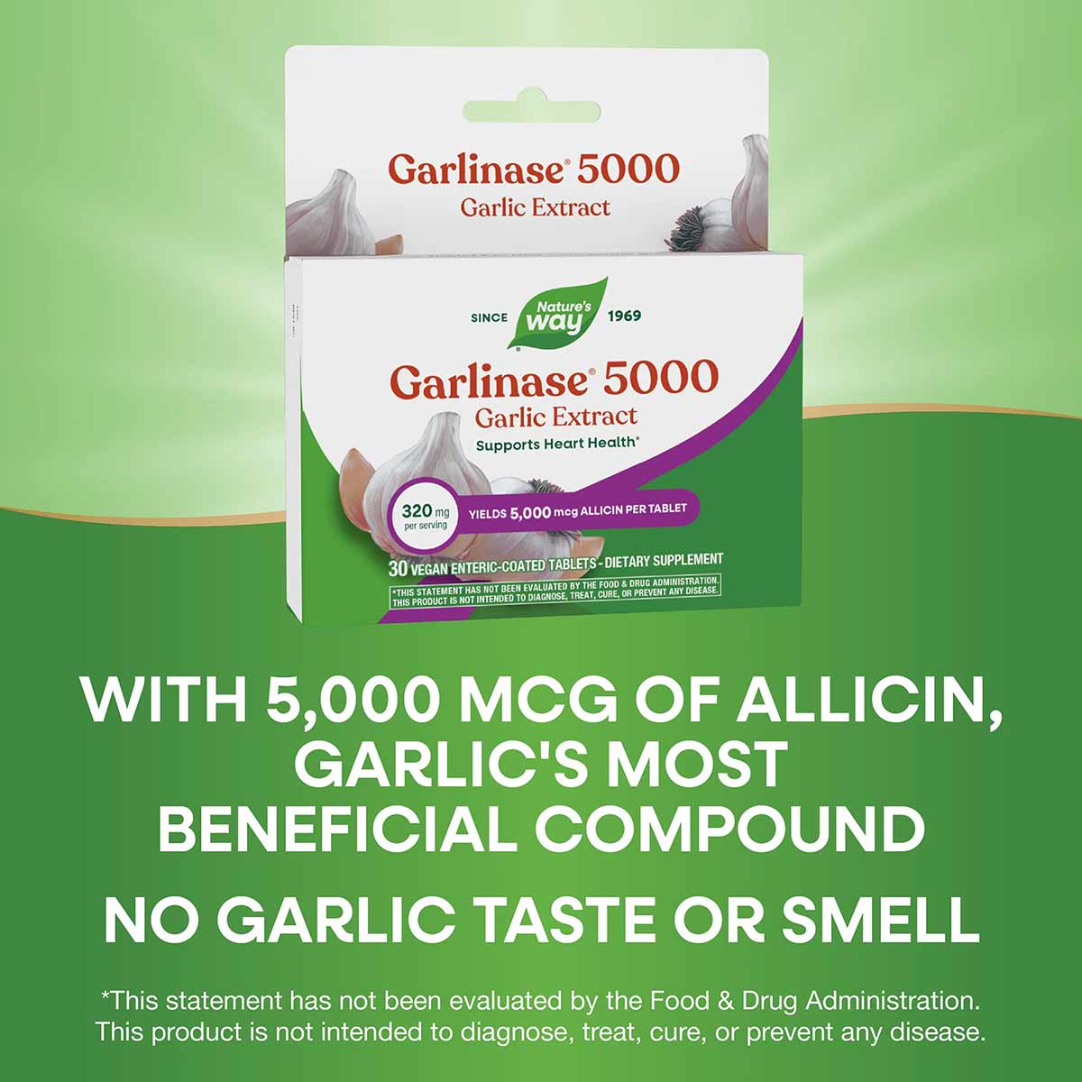 Garlinase 5000, by Natures Way