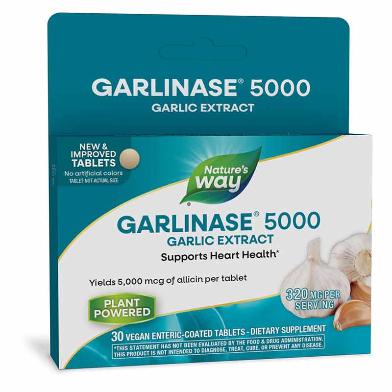 Garlinase 5000, by Natures Way