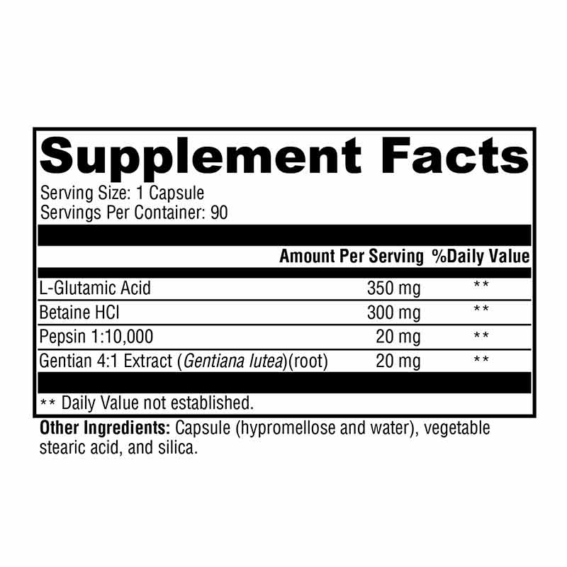 GastrAcid, 90 Veg Capsules, by Xymogen, image #2