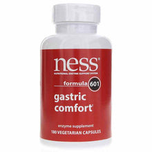 Gastric Comfort Formula 601, 180 Veg Capsules, by Ness Enzymes