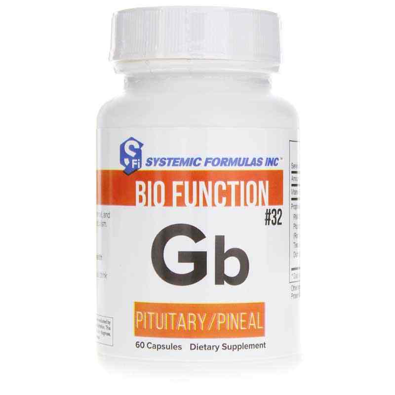 Gb Pituitary/Pineal, by Systemic Formulas