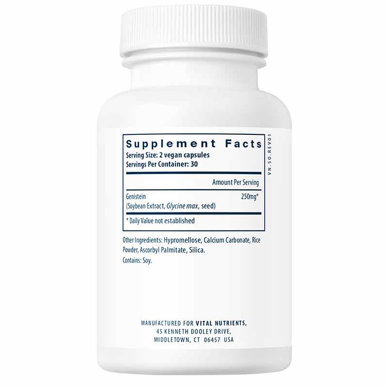 Genistein 125 Mg, by Vital Nutrients, image #3