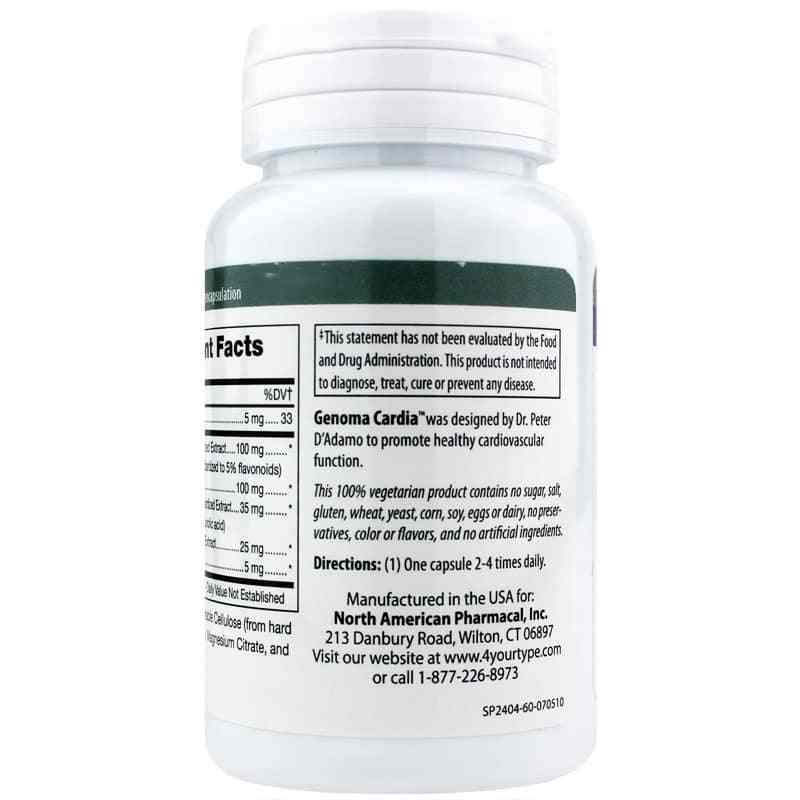 Genoma Cardia, by D Adamo Personalized Nutrition, image #3