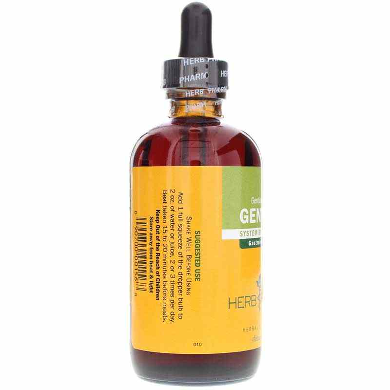 Gentian Extract, 4 Oz, by Herb Pharm, image #3