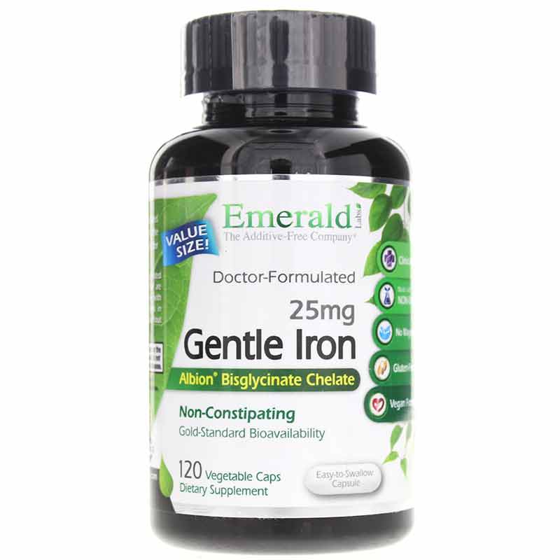 Gentle Iron 25 Mg, by Emerald