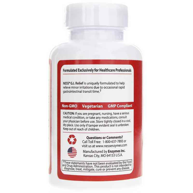 G.I. Relief Formula 6, by Ness Enzymes, image #3