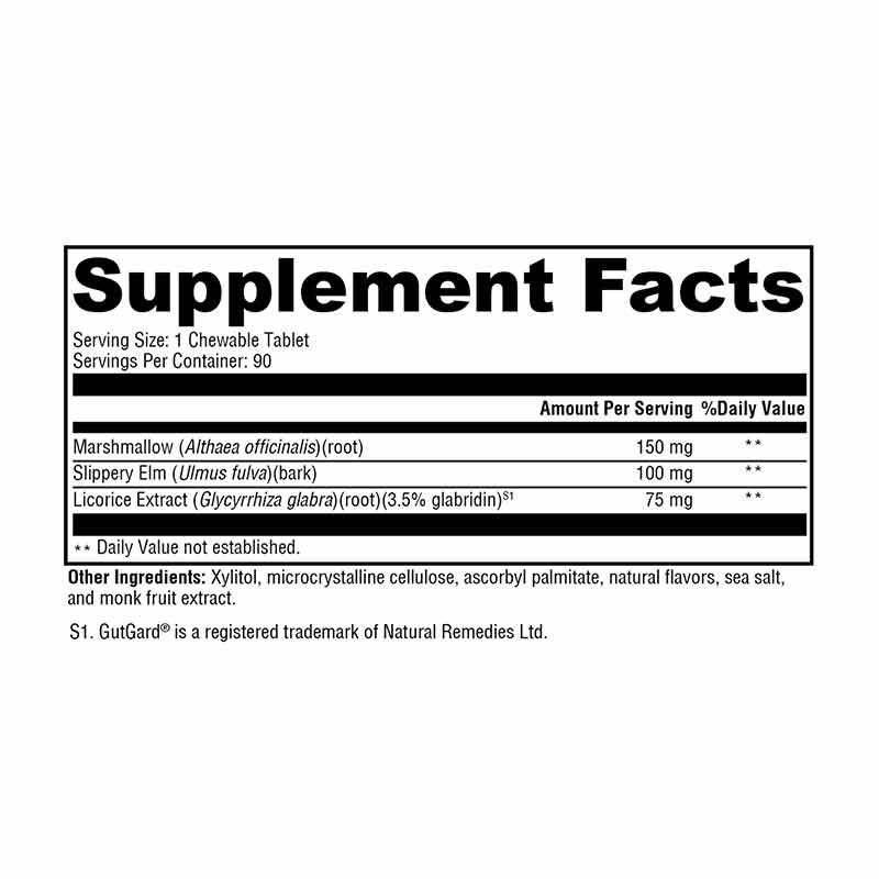 GI Soothe Chewable, 90 Chewable Tablets, by Xymogen, image #2