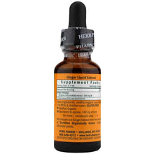 Ginger Extract, 1 Oz, by Herb Pharm, image #2