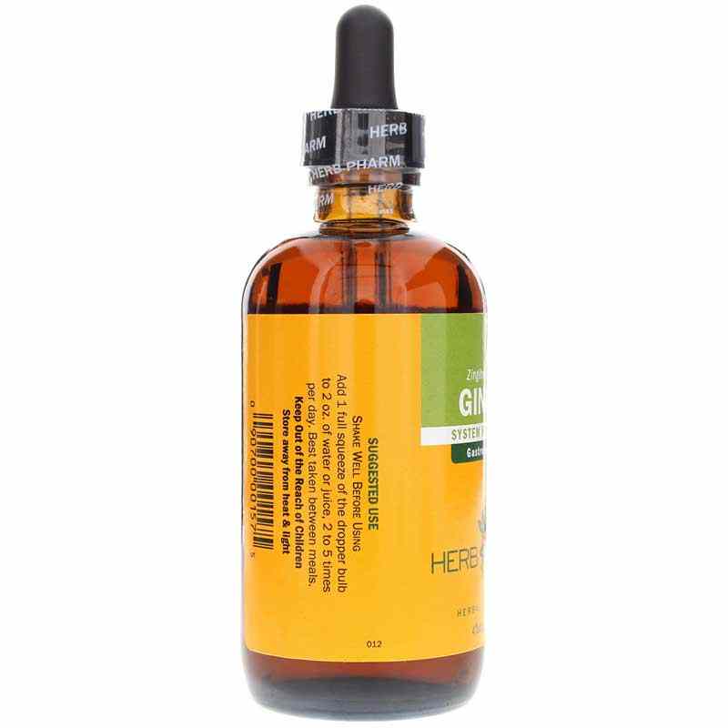 Ginger Extract, 4 Oz, by Herb Pharm, image #3