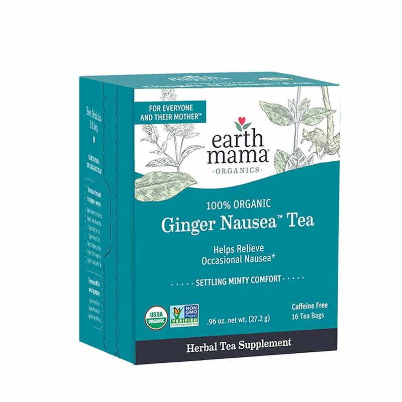 Ginger Nausea Tea, by Earth Mama Organics