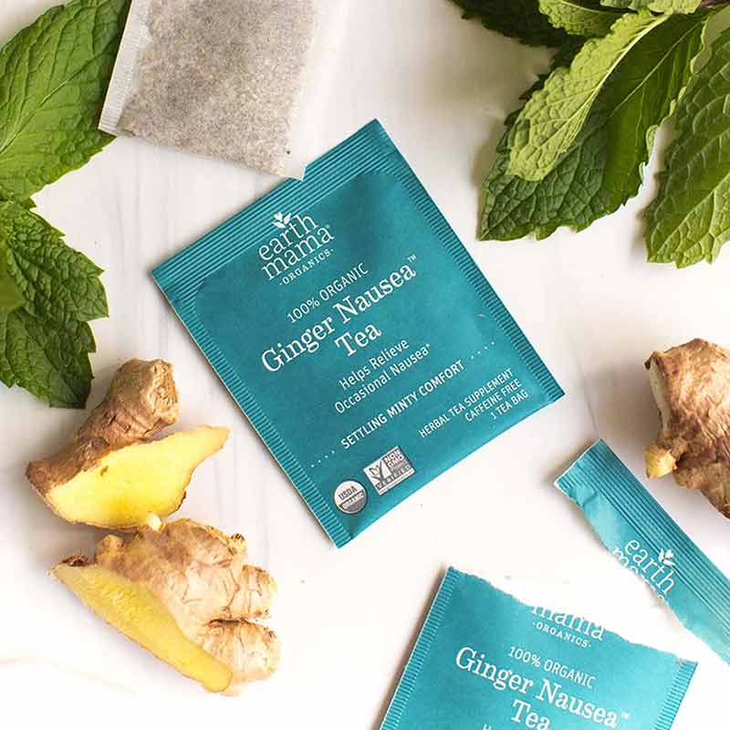 Ginger Nausea Tea, by Earth Mama Organics, image #7