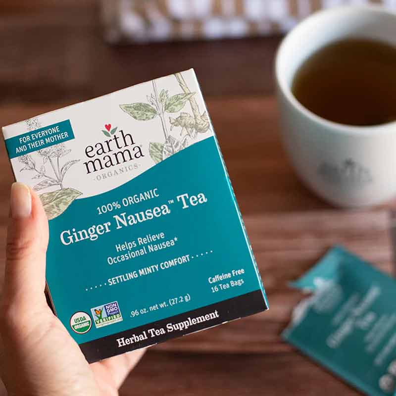 Ginger Nausea Tea, by Earth Mama Organics, image #9
