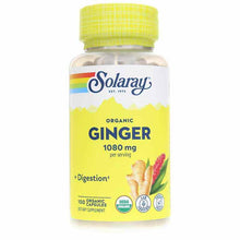 Ginger, Organically Grown Formula, by Solaray