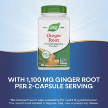 Ginger Root, 180 Veg Capsules, by Natures Way, image #3