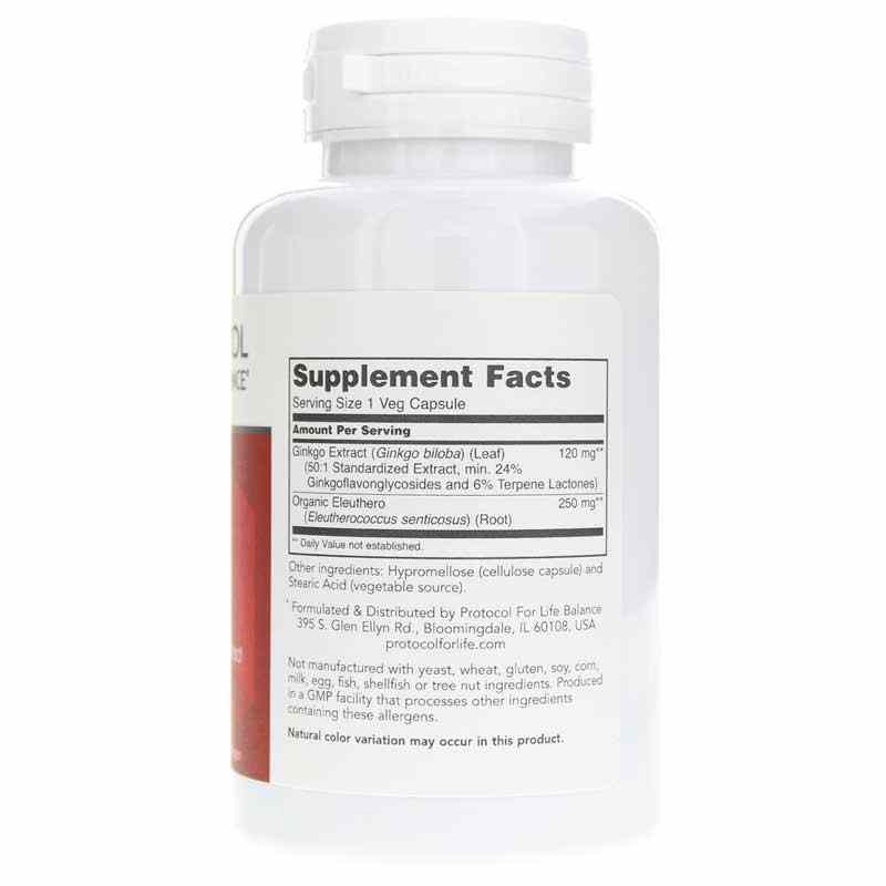 Ginkgo Biloba 120 Mg, by Protocol For Life Balance, image #2