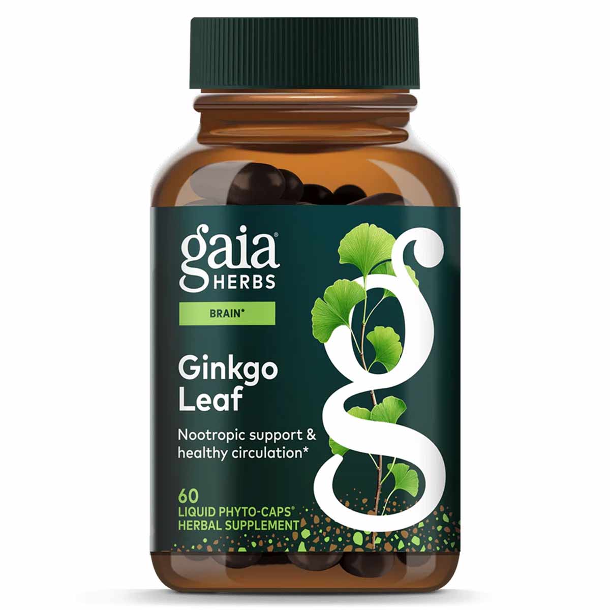 Ginkgo Leaf, by Gaia Herbs