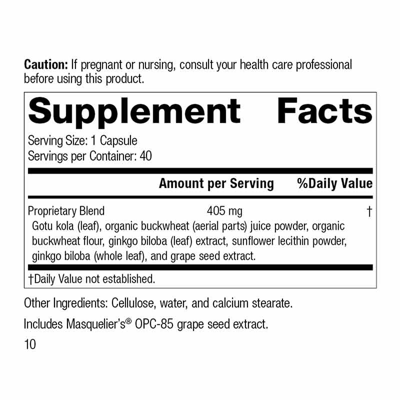 Ginkgo Synergy, by Standard Process, image #2